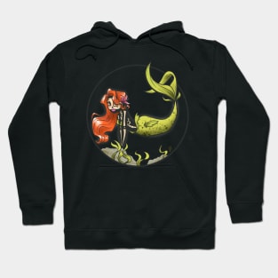 Creepy Cute Halloween Mermaid Hoodie